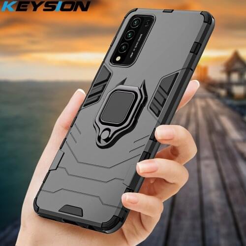 KEYSION Shockproof Case For Honor 10X Lite 20 10i 8X Phone Cover for Huawei P40 Pro P Smart 2021 Y7A Y9A Y8S NOVA 8 SE P30 Lite