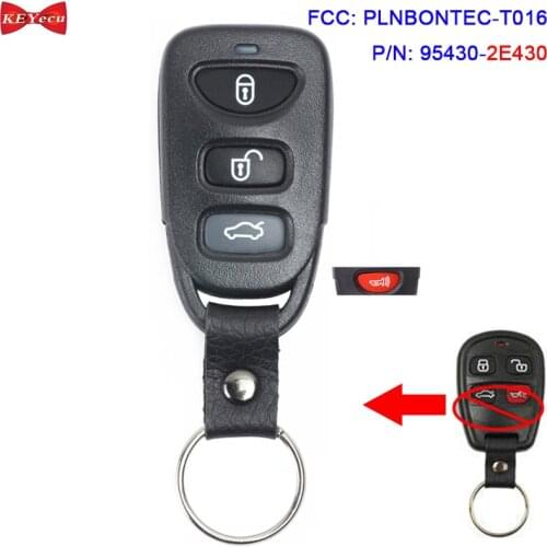 KEYECU for Kia Sorento 2004 2005 2006 Upgraded Remote Fob PLNBONTEC-T016 95430-2E430 315MHz