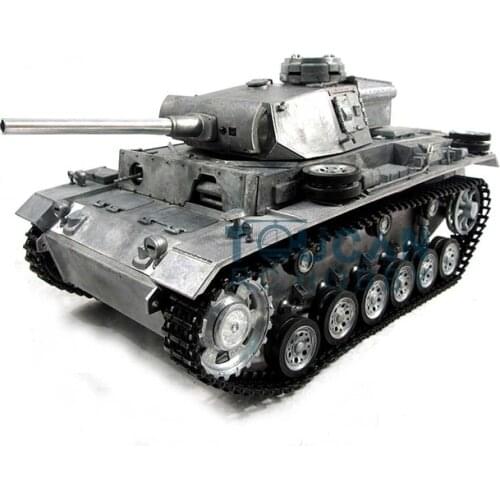 Metal Mato 1/16 Panzer III RTR RC Tank BB Shooting Pellet Metal Clolor 1223 TH00653-SMT4