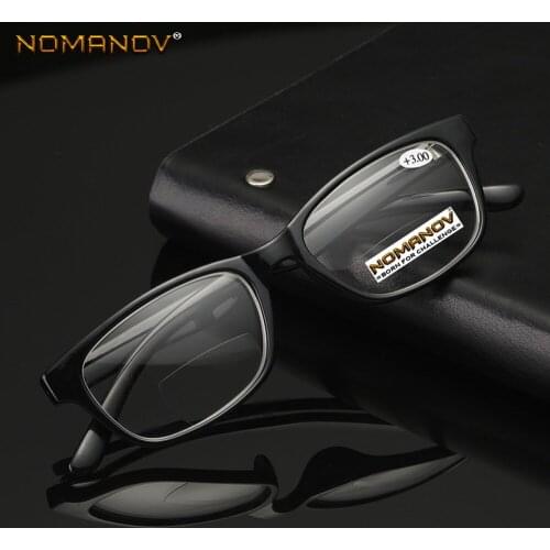 Hand Made Frame Frame See Near and Far Men Women Bifocal Reading Glasses 0.75 1 1.25 1.5 1.75 2 2.25 2.5 2.75 to 4