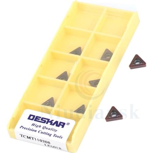 TCMT110204 LF6018 Inner Hole Carbide Insert TCMT110208 LF6018 Internal Turning Tool CNC Lathe Tools Stainless Steel Cutting Tool