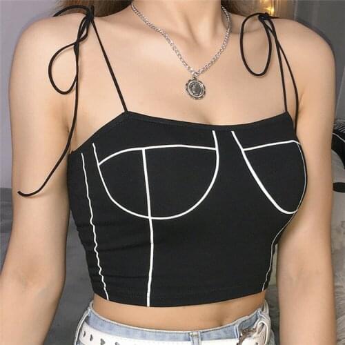 Fashion Lace Up Crop Top Sleeveless Backless Tube Top Solid Tanks Cropped Summer Casual Tops For Sexy Women 2019 New Hot blusa
