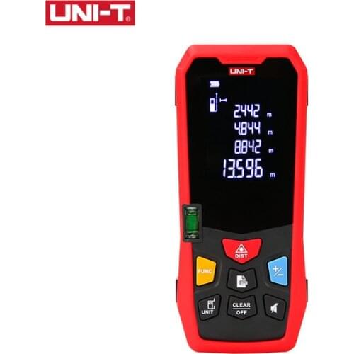 UNI-T LM40/LM50/LM100 Laser Distance Meter Handheld Mini Laser Rangefinder Tape Range Finder Distance Measure Tool 50M