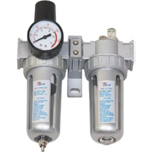 1/2'' Air Compressor Oil Lubricator Moisture Water Trap Filter Regulator With Mount