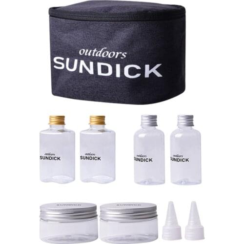 8pcs Portable Pepper Spice Storage Jars Set for Outdoor Picnic Camping BBQ Oil Seasoning Containers Bottle