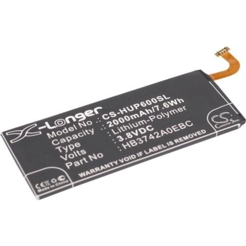 2021 Battery For Explay Fresh 2000mAh / 7.60Wh