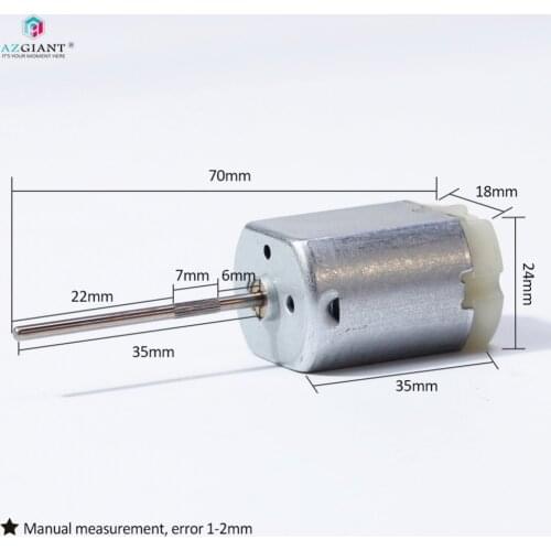 AZGIANT FC280PC DC12V 35mm O Spindle Car Door Latch Lock Actuator Motor Car Accessories