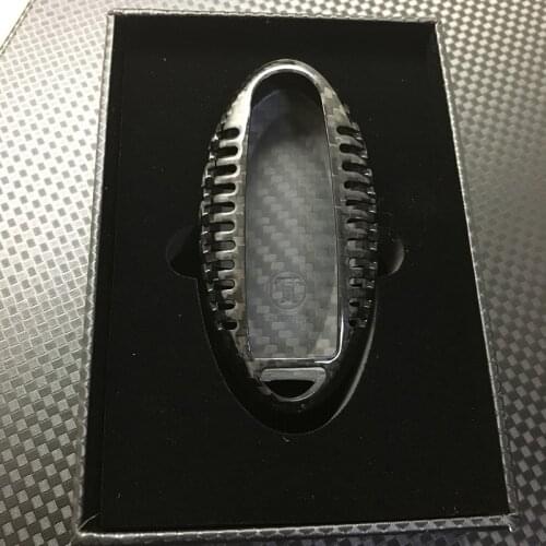 Real Carbon Fiber Car Remote Key Case Cover Fob Holder Skin Shell For INFINITI Q50 Q60 Q70 QX30 QX50 QX60 QX70 QX80 EX FX G M