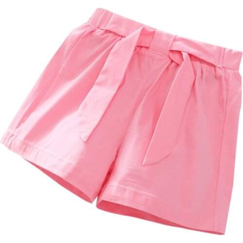 2021 New Candy Color Baby Girls Shorts Cotton Mix Children Shorts Kids Shorts For Girls Clothes Toddler Girl Clothing
