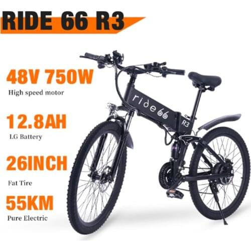 E bike 48V12.8ah 1000W 750W Range 60-90km electric mountain bike Electric beach bike bicicletta elettrica Electric bike