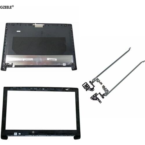 GZEELE NEW for Acer Aspire A515-41 A315-51 A315-53 A615-51G A715-71G A717-71G LCD top cover case LCD Bezel Cover/LCD hinges L&R