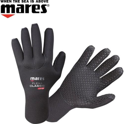 Mares Scuba Flexa Classic 3mm Double-lined neoprene 412723 for Scuba Diving Mens and Ladys Glove