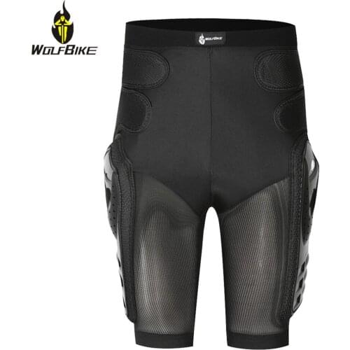WOLFBIKE Breathable Roller Skates Shorts Pants Thigh Hip Butt Protection Snowboard Ski Sport Cycling Motorcycle Protective Gear