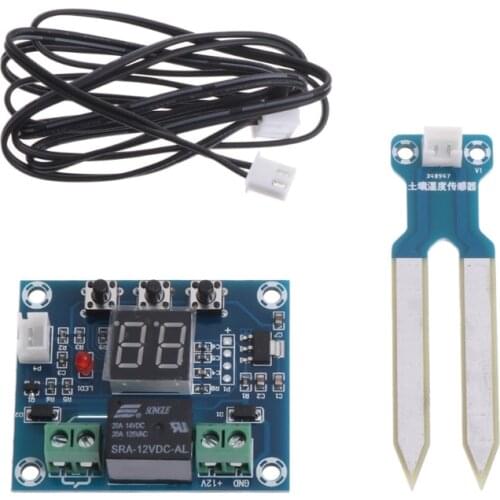 New Humidity Controller 12V Soil Humidity Sensor Controller Irrigation System Automatic Watering Module hot