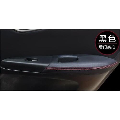 Door armrests foreskin, automotive interior modification, decoration,used for 2012-2019 Nissan Bluebird Sylphy