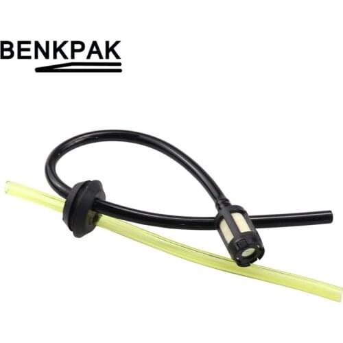 SIESGPAK Replacement Fuel Hose Oil Pipe + Tank Fuel Filter Assy Chainsaw Parts for Grass Strimmer Trimmer Brush Cutter