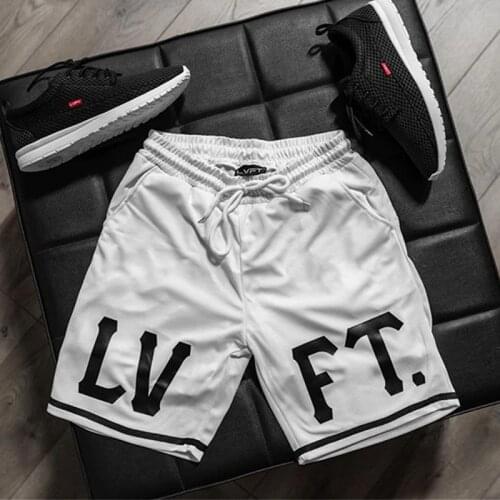 Loose Runnning Fitness Sport Shorts Men Bodybuilding Joggers Summer Short Pants Male Casual Beach Sweatpants Fashion Streetwear