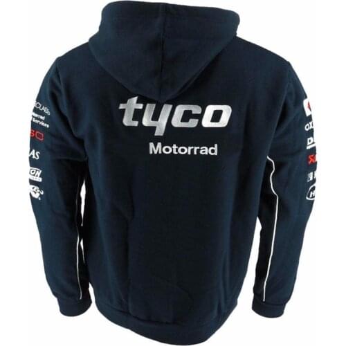 Hoody Tyco British Superbike International Racing Zip Hooded Sweatshirt For BMW Motorcade Casual jacket men Coat sports Hoodies