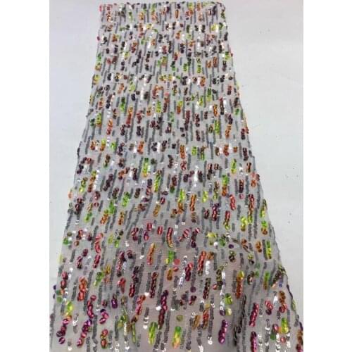High Quality African Tulle Lace Fabric For party Dress SYJ-12368 Embroidered Net Fabric