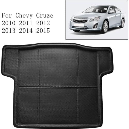 X Autohaux All Weather Rear Trunk Cargo Tray Cover Floor Mat for for Chevrolet Cruze 2010-2015 for Equinox 2017-2018