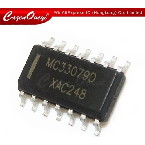 10pcs/lot MC33079DR2G MC33079DG MC33079D MC33079 SOP-14 Four operational amplifier IC In Stock