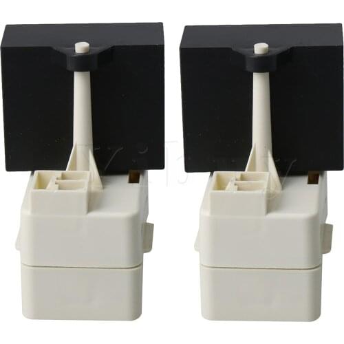2 x Plastic&Metal Refrigerator Relay Overload Start Capacitor W10613606