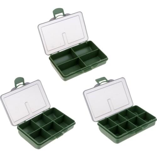 Carp Coarse Sea Fishing Tackle Box Bit Complete Box System for Hooks Swivels Beads Spinners Tackle