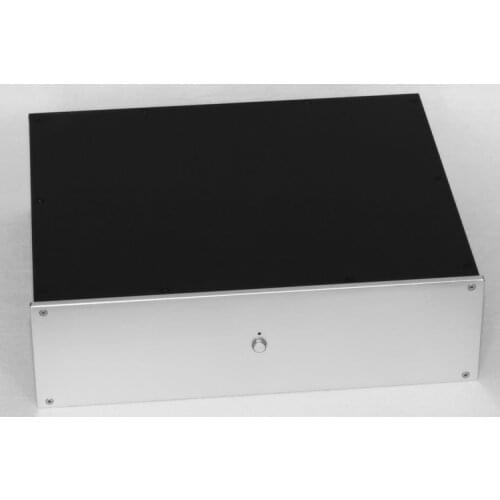 All aluminum front tube integrated amplifier chassis / AMP shell / case / DIY box (425 * 120 * 350mm)