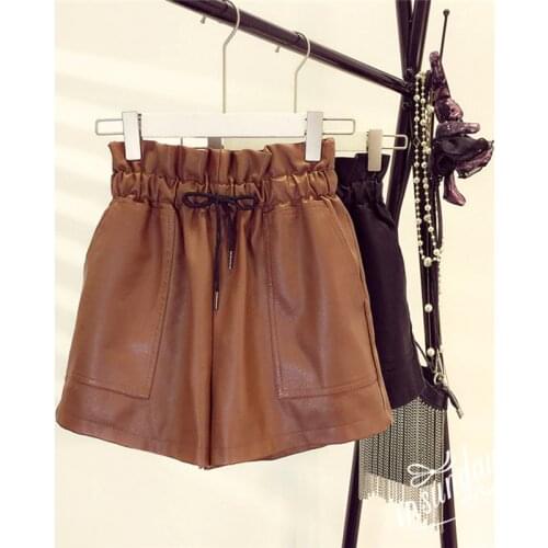 Lava Tincto Women's Leather Shorts