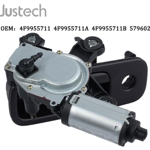 Justech Rear Wiper Motor 4F9955711 4F9955711A 4F9955711B 579602 For Audi A4 A6 Allroad B8 C6 12V Right & Left Drive Wiper Motor