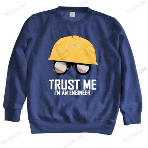 Man crew neck autumn hoodies TF2 Fortress I am an Engineer trust me Cool Team Zinc 2 cotton sweatshirt warm hoody euro size
