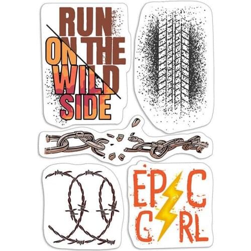 CLEAR STAMP background DIY Scrapbook Card album paper craft silicon rubber roller transparent stamps 3263