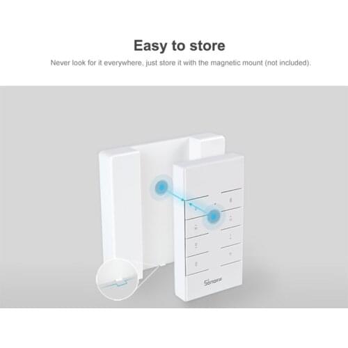 SONOFF RM433 Remote Controller,8 Button,Compatible with SONOFF BASICRF,TX Series