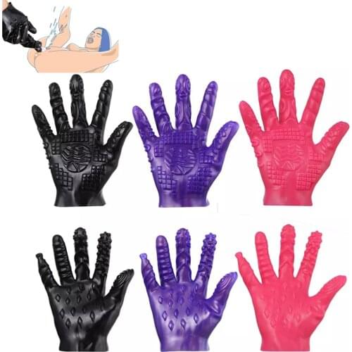 Adult Games Hand Sleeve G Spot Vagina Clit Stimulate Masturbator Erotic Bdsm Bondage Sex Toys For Women Couples Orgasm Sex Shop