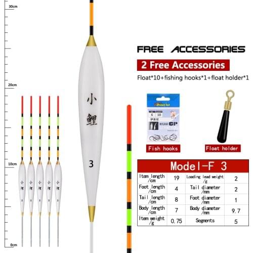 10pcs/lot Fresh Water Fishing Floats High Quality Bobber Nano Fishing Boya Shallow Water Buoy Carp Fishing Tackle Accessories