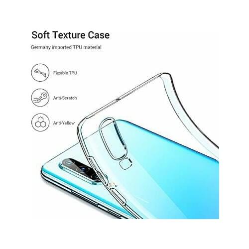 Quality Clear stand case HUAWEI P30 trasparent soft ultrafine free shipping