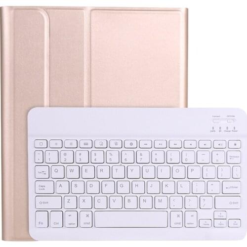Magnetic PU Leather Case with Detachable Bluetooth Keyboard and Pencil Slot for iPad Air 4 Keyboard Cover 2020