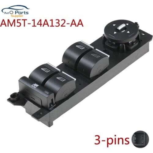 New AM5T-14A132-AA AM5T14A132AA Master Power Window Control Switch Button For Ford Focus ST 2012-2017