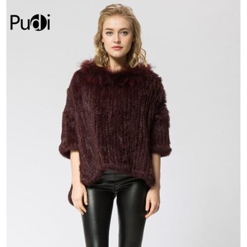 Pudi Rabbit Fur Coats