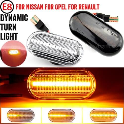 Led Dynamic Turn Signal Light Side Marker For Renault Megane 1 Clio1 2 KANGOO ESPACE Dacia Duster Dokker Lodgy Smart Fortwo 453