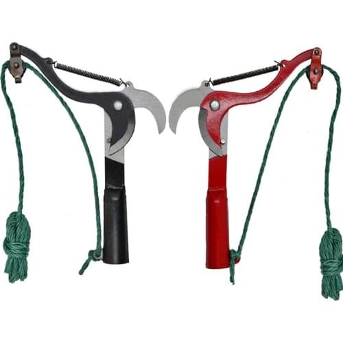 High Quality Black Pulley High Branch Scissors Metal Shears fruit picker tool Garden Farm Pruning Shears Hand tools