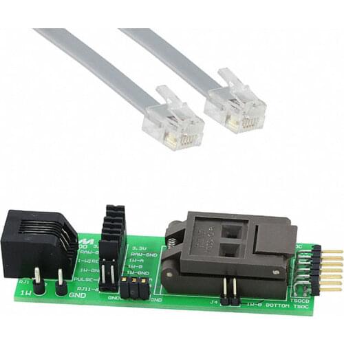 1 pcs x DS9120P+ Socket Boards for Evaluating 1-Wire Devices Evaluates DS9120