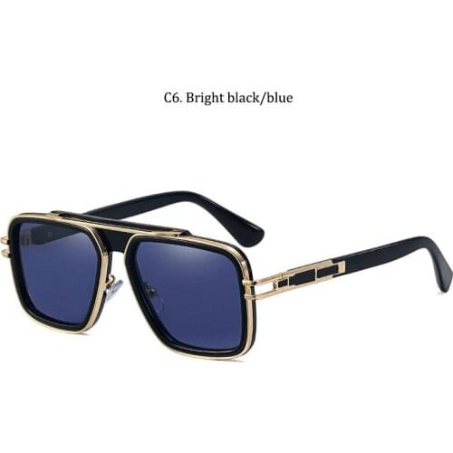 2021 fashion classic metal mach gradient style racer men womens sunglasses d