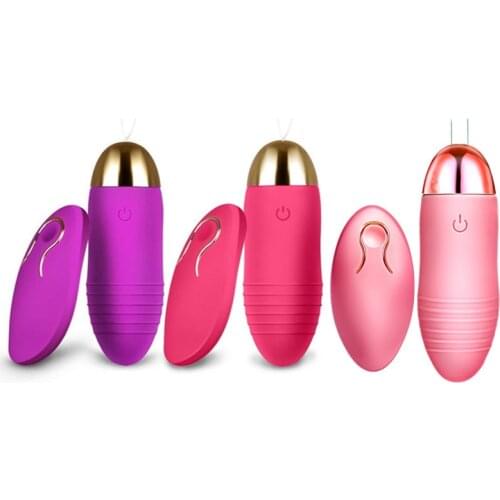 Jumping Egg Wireless Remote Control Bullet Vibrator USB Charging Female Masturbator Vaginal Clit Stimulator Sex Toys for Women