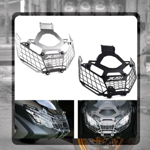 For Honda x adv 750 xadv x-adv 2017 2018 2019 2020 Motorcycle Headlight Headlamp Grille Shield Guard Cover Protector Accessories