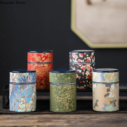 Ceramic Storage Pot Portable Tea Sealed Pot High-end Retro Pot Tea Set Accessories/living Room Coffee Table Home Decoration