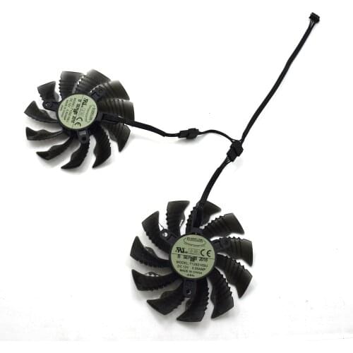 88mm T129215SU 4Pin 42mm Cooler Fan For NVIDIA GeForce GTX 950 960 RX480 R9 390X R9 380X Graphics Card Cooling Fan