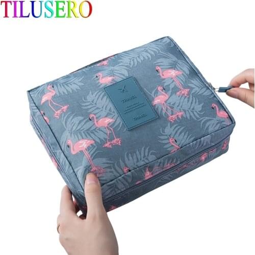 Multifunction Man Women Makeup bag nylon Cosmetic bag beauty Case Make Up Organizer Toiletry bag kits Storage Travel Wash pouch