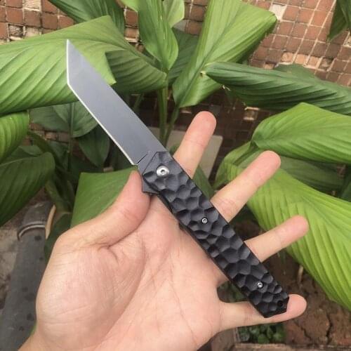 Fruit knife camping outdoor small folding knife outdoor self-defense fighting fishing dec tool