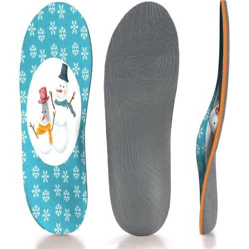 IFITNA Flat Feet Insoles Orthotic Arch Support Sole Insert Orthopedic Insoles Heel Pain Plantar Fasciitis Men Woman Shoes